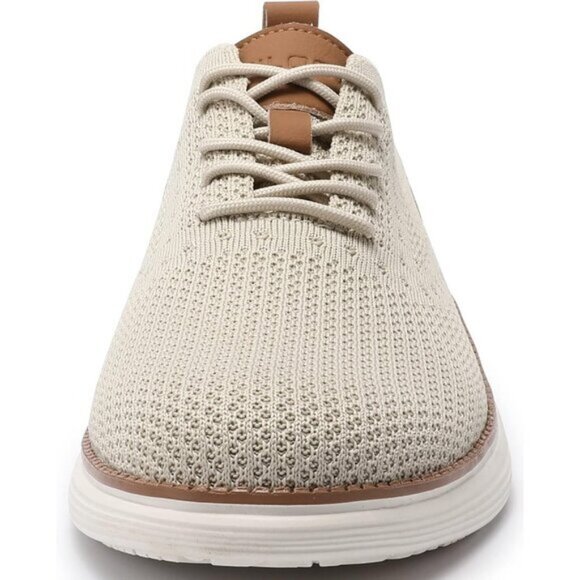 🆕VILOCY Men's Beige Casual Dress Oxfords Business Mesh Breathable Sneakers - Picture 6 of 10